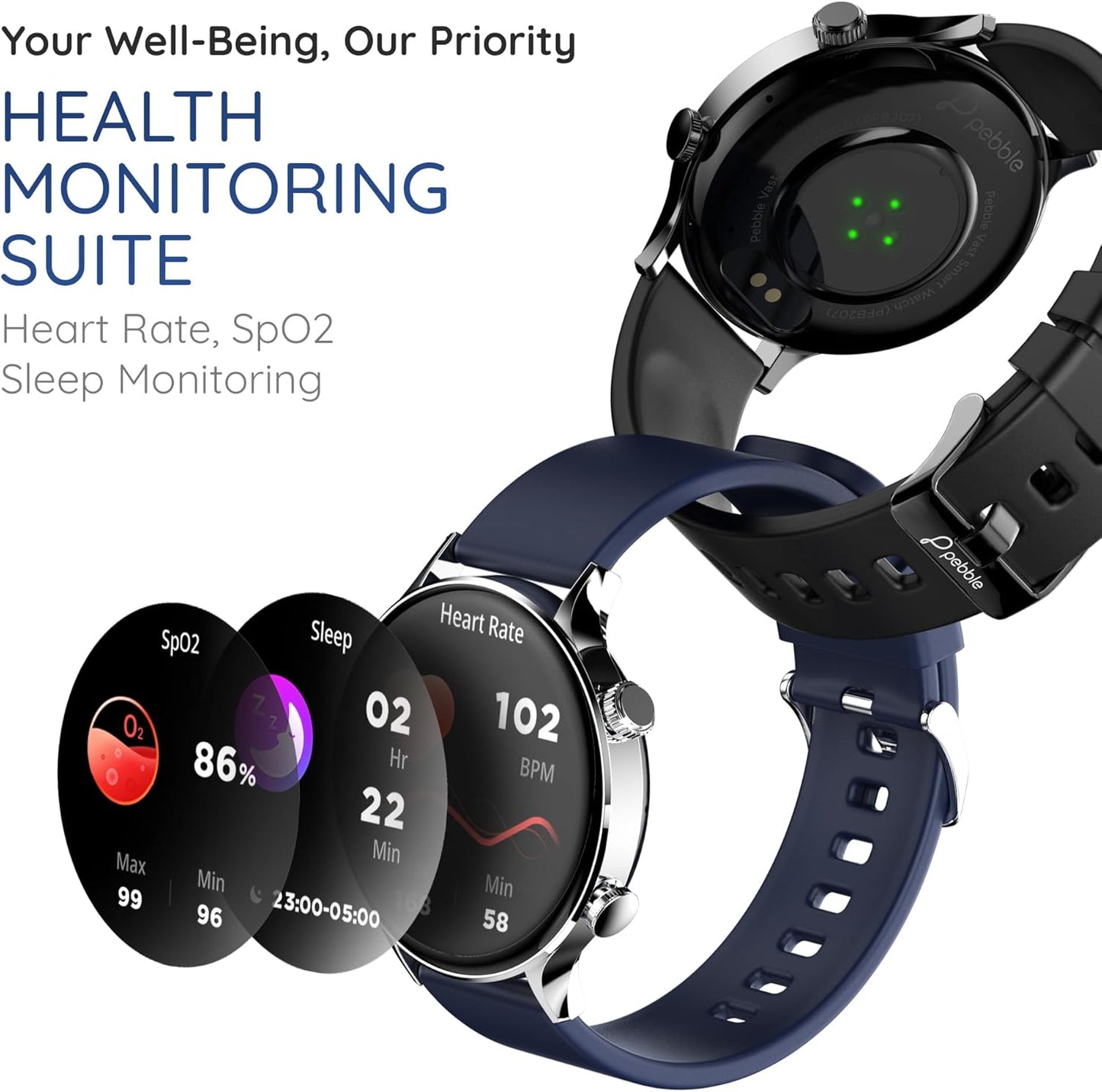 Smartwatch Evening Blue Pebble Vast