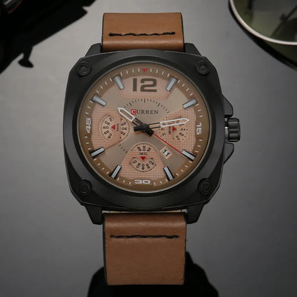 CURREN  Men Quartz Watch-8260