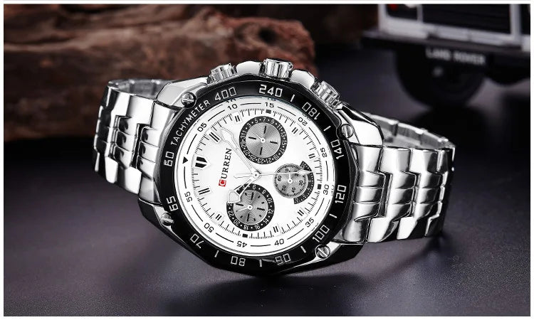 CURREN 8077 Quartz Watch